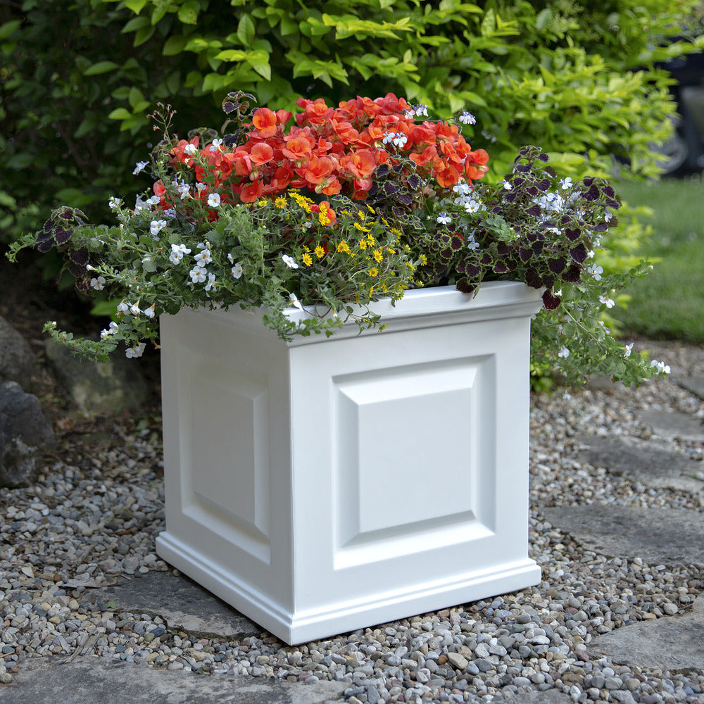 Nantucket 16in Square Planter